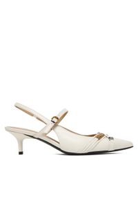 Pinko - PINKO Czółenka Gloria 18 SD0489 P003 Biały. Kolor: biały. Materiał: skóra #1