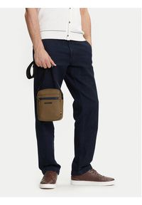 TOMMY HILFIGER - Tommy Hilfiger Saszetka Th Tpu Mini Reporter AM0AM13498 Brązowy. Kolor: brązowy. Materiał: skóra