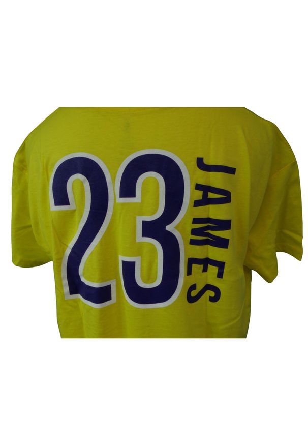OUTERSTUFF - Koszulka Los Angeles Lakers. Kolor: żółty. Sport: joga i pilates