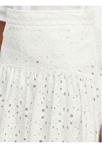 Marella Spódnica maxi Ballo 2615101042 Biały Regular Fit. Kolor: biały. Materiał: bawełna #5