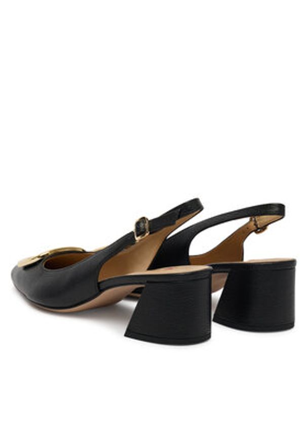 HÖGL Czółenka 1-104623 Czarny. Kolor: czarny. Materiał: skóra