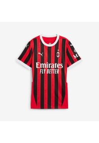 Koszulka piłkarska Puma AC Milan domowa sezon 24/25. Materiał: materiał. Sport: piłka nożna