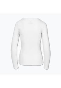 PITBULL - Longsleeve damski Pitbull Usa Cal Slim Fit. Kolor: biały. Długość rękawa: długi rękaw