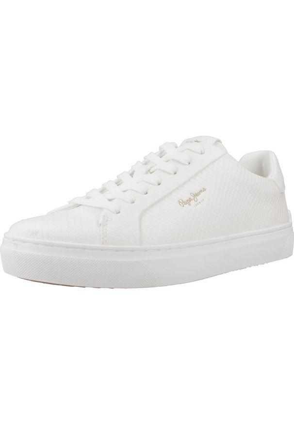 Pepe Jeans - Buty PEPE JEANS CAMDEN RUMP W Biały. Kolor: biały. Materiał: syntetyk. Styl: sportowy