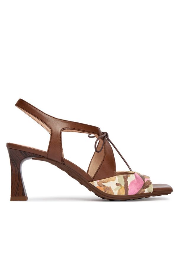 Hispanitas Sandały BHV264650 C001 Kolorowy. Materiał: skóra. Wzór: kolorowy