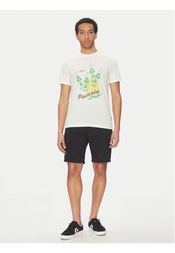 Blend T-Shirt 20718263 Biały Regular Fit. Kolor: biały. Materiał: bawełna