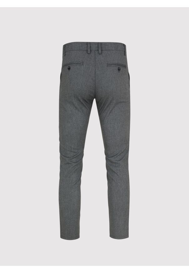 Pako Lorente - PAKO LORENTE – Męskie spodnie w kolorze szarym. Okazja: na co dzień. Kolor: szary. Materiał: poliester, elastan, wiskoza. Wzór: melanż. Sezon: jesień. Styl: casual