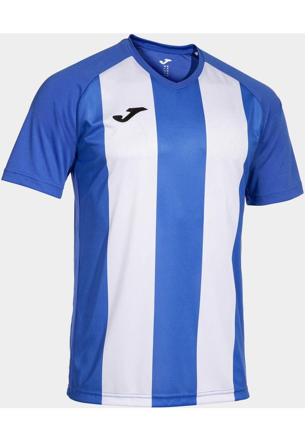Koszulka męska Joma Inter IV Royal-White 3XS. Kolor: niebieski, biały, wielokolorowy. Sport: piłka nożna