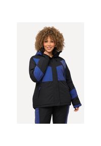 ULLA POPKEN - Damskie Kurtka funkcyjna HYPRAR kaptur wodoodporna kurtka narciarska. Kolekcja: plus size. Kolor: czarny. Materiał: poliester, materiał. Sport: narciarstwo #1