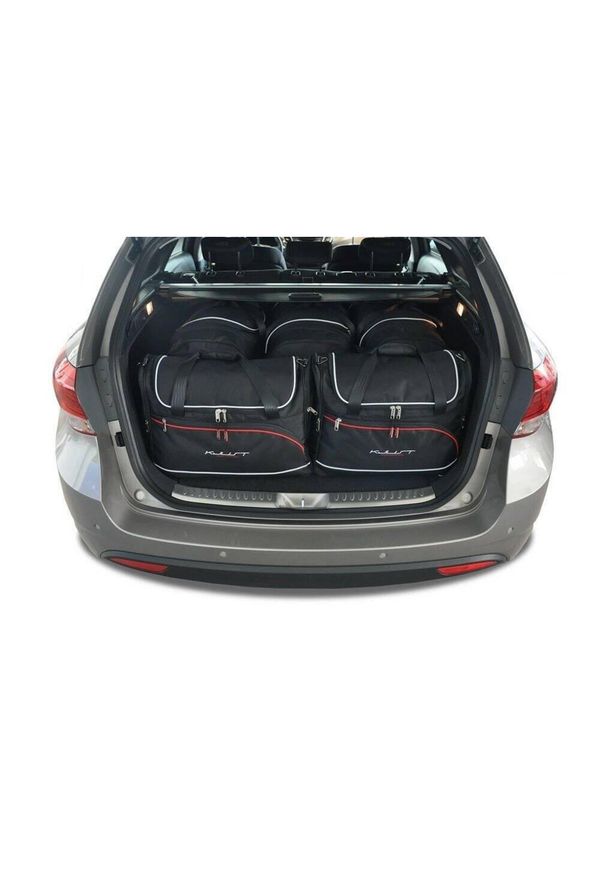 KJUST - Torby Do Bagażnika Hyundai I40 Kombi 2011-2019 5Szt Kjust. Kolor: czarny. Styl: sportowy