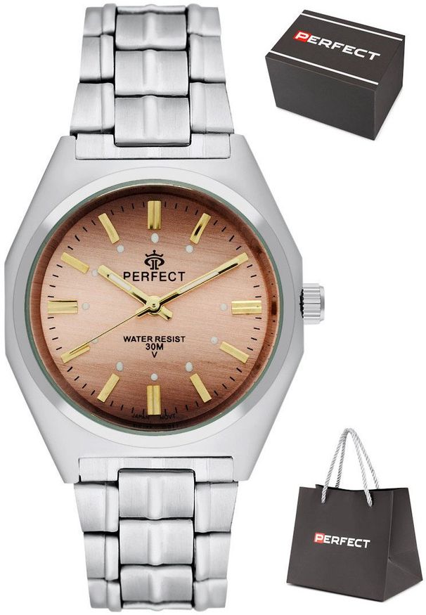 Zegarek Perfect P186-08 męski klasyczny 37 mm .. Styl: klasyczny