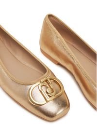 Liu Jo Baleriny Dafne 04 SA5033 PX186 Złoty. Kolor: złoty. Materiał: skóra