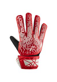 Reusch - Rękawice bramkarskie dziecięce REUSCH Attrakt Starter Solid Junior. Kolor: czerwony #1