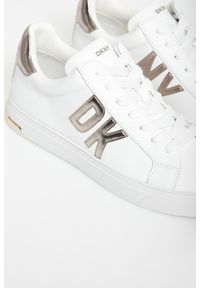 Sneakersy damskie skórzane DKNY. Materiał: skóra #3