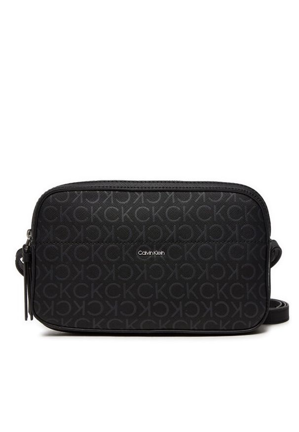 Calvin Klein Torebka Ck Business Camera Bag_Mono K60K612566 Czarny. Kolor: czarny. Materiał: skórzane