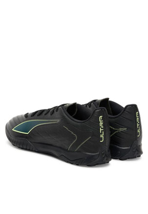 Puma Buty do piłki nożnej Ultra 6 Play Tt 108542 02 Czarny. Kolor: czarny. Materiał: skóra