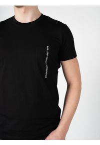 Diesel T-Shirt "T-Rubin" | 00SASJ-0AAXJ-900 | Mężczyzna | Czarny. Okazja: na co dzień. Kolor: czarny. Materiał: bawełna. Styl: casual