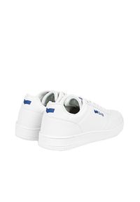 Gas Sneakersy "Kevin LTX" | GAM224210 | Kevin LTX | Mężczyzna | Biały. Kolor: biały. Materiał: skóra ekologiczna. Wzór: aplikacja