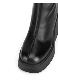 DeeZee Botki CEO-HY60195-1 Czarny. Kolor: czarny. Materiał: materiał #8