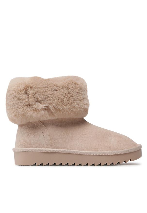 Jenny Fairy Botki WS5918-05 Beżowy. Kolor: beżowy. Materiał: materiał