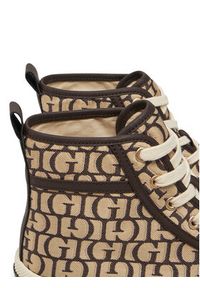 Guess Trampki FLPCOL FAL12 Brązowy. Kolor: brązowy. Materiał: materiał #6