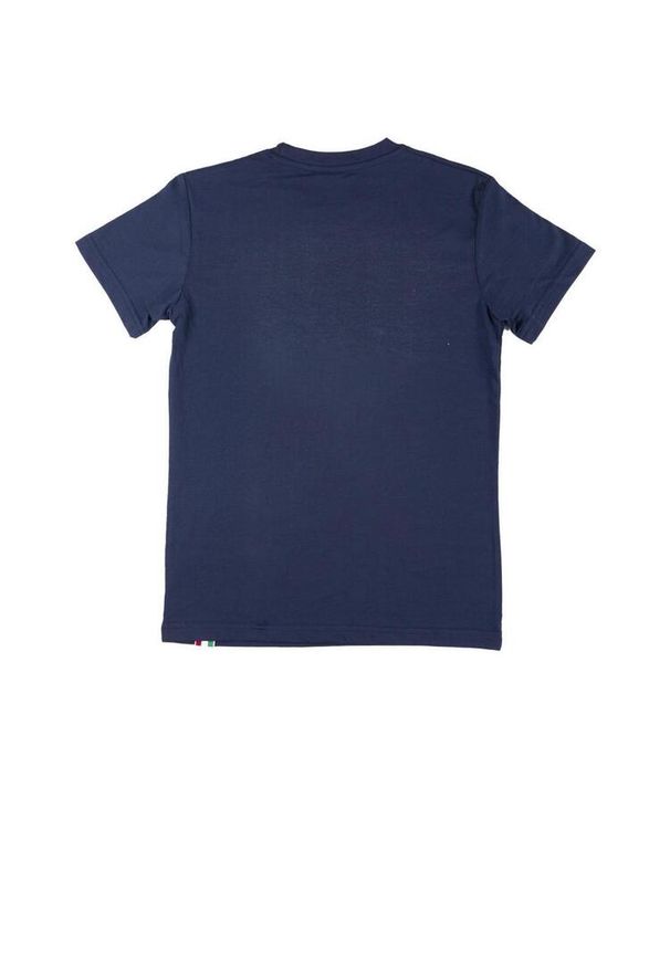 LEONE 1947 APPAREL - Dziecięcy t-shirt basic Leone z krótkim rękawem. Kolor: niebieski. Długość rękawa: krótki rękaw. Długość: krótkie. Sport: joga i pilates