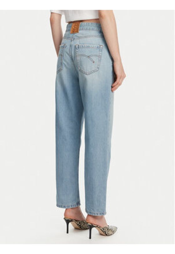 Marella Jeansy Tomboy 2513181044 Niebieski Straight Fit. Kolor: niebieski