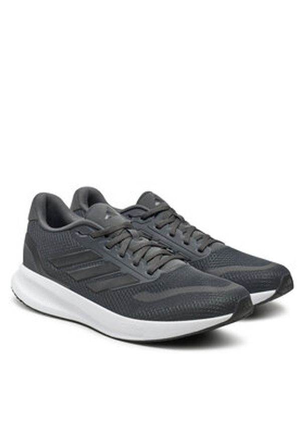 Adidas - adidas Sneakersy Runfalcon 5 IE8819 Szary. Kolor: szary. Materiał: mesh, materiał