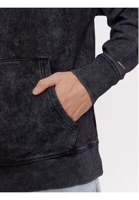 Tommy Jeans Bluza Washed Linear DM0DM17787 Czarny Relaxed Fit. Kolor: czarny. Materiał: bawełna #4
