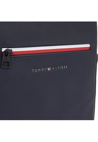 TOMMY HILFIGER - Tommy Hilfiger Saszetka Th Ess Corp Reporter AM0AM12199 Granatowy. Kolor: niebieski. Materiał: skóra #4