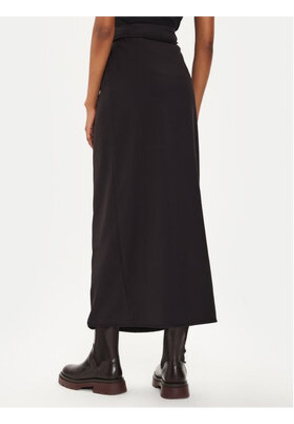 GESTUZ - Gestuz Spódnica midi 10908273 Czarny Regular Fit. Kolor: czarny. Materiał: syntetyk