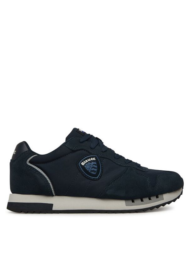 Blauer Sneakersy F5QUEENS05/MES Granatowy. Kolor: niebieski. Materiał: zamsz, skóra