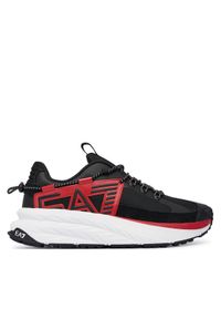 EA7 Emporio Armani Sneakersy 7X000352 AF18833 MZ151 Czarny. Kolor: czarny. Materiał: materiał