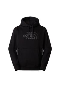 Bluza męska The North Face Drew Peak Light 0A8C1BW9O1 - czarna. Typ kołnierza: kaptur. Kolor: czarny. Materiał: bawełna, poliester. Styl: klasyczny. Sport: wspinaczka #1