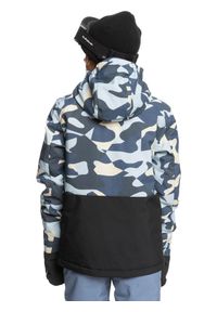 Quiksilver - Kurtka śnieżna dla Chłopcy MISSION Szary. Kolor: szary. Materiał: poliester, materiał. Sezon: zima. Sport: narciarstwo