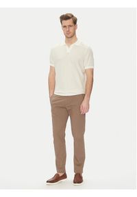 BOSS Polo H-Jianluca 50537654 Biały Regular Fit. Typ kołnierza: polo. Kolor: biały. Materiał: bawełna