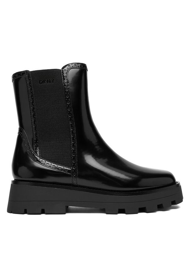Sztyblety DKNY. Kolor: czarny