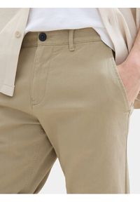 Tom Tailor Szorty materiałowe 1040227 Beżowy Slim Fit. Kolor: beżowy. Materiał: bawełna #6