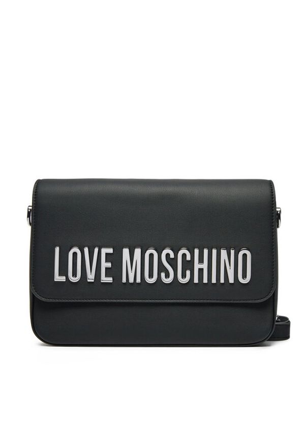 Love Moschino - LOVE MOSCHINO Torebka JC4023PP1MKD000B Czarny. Kolor: czarny. Materiał: skórzane