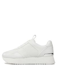 MICHAEL Michael Kors Sneakersy Raina Trainer 43R4RNFSAD Biały. Kolor: biały. Materiał: materiał #4
