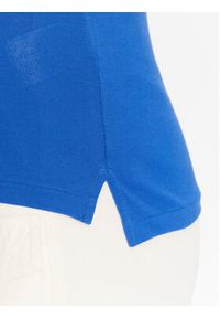 Polo Ralph Lauren Polo 211870245021 Niebieski Slim Fit. Typ kołnierza: polo. Kolor: niebieski. Materiał: bawełna #3