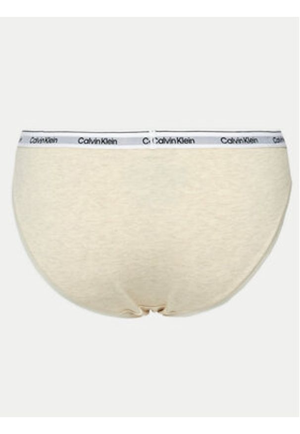 Calvin Klein Underwear Figi klasyczne 000QD5215E Beżowy. Kolor: beżowy. Materiał: bawełna