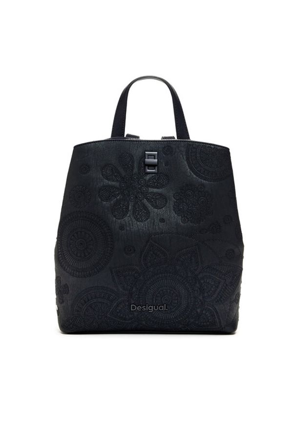 Desigual Plecak Dejavu Sumy Mini 25SAKP02 Czarny. Kolor: czarny. Materiał: skóra