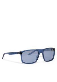 Nike Okulary przeciwsłoneczne Fire L P FD1819 434 Granatowy. Kolor: niebieski