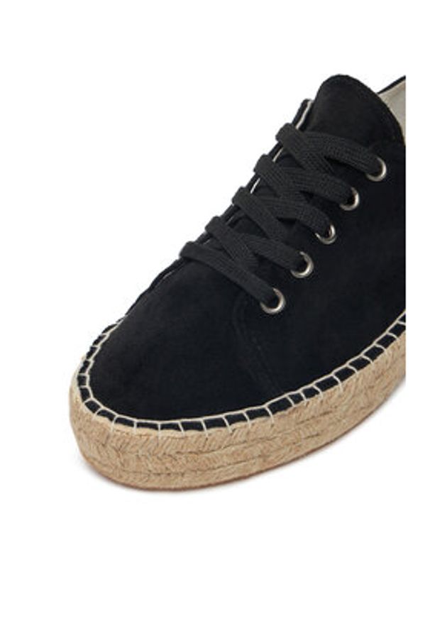 DeeZee Espadryle ZF230819 Czarny. Kolor: czarny. Materiał: materiał