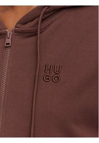 Hugo - HUGO Bluza Dalfine 50535240 Brązowy Regular Fit. Kolor: brązowy. Materiał: bawełna #2