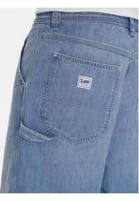 Lee Szorty jeansowe Carpenter 112364163 Niebieski Loose Fit. Kolor: niebieski. Materiał: bawełna