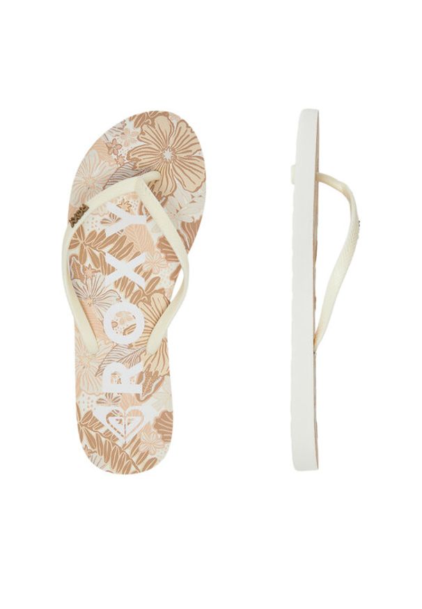 Roxy Japonki 839452A Écru. Materiał: syntetyk