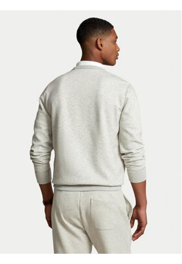 Polo Ralph Lauren Bluza 710888284002 Szary Regular Fit. Typ kołnierza: polo. Kolor: szary. Materiał: bawełna, syntetyk