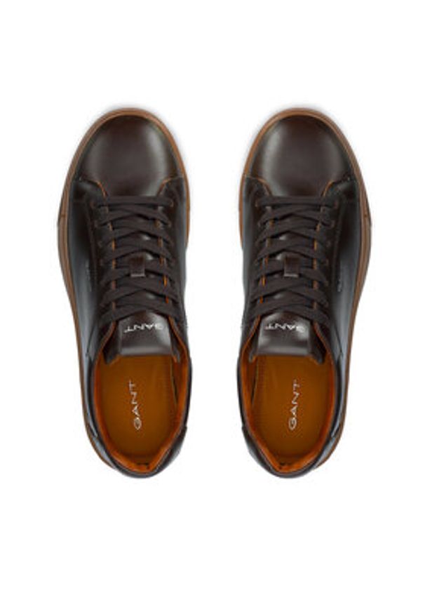 GANT - Gant Sneakersy 31631023 Brązowy. Kolor: brązowy. Materiał: skóra